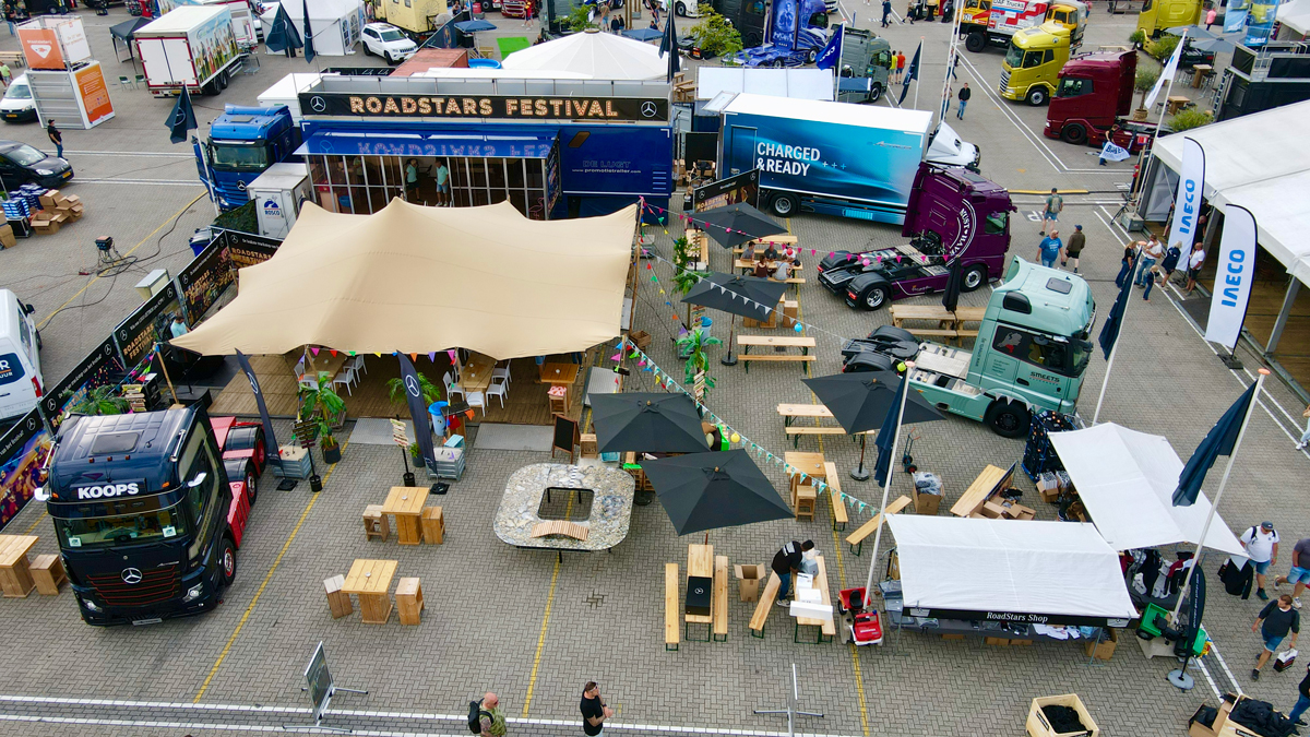 Promotietrailer bij Truckstar in Assen