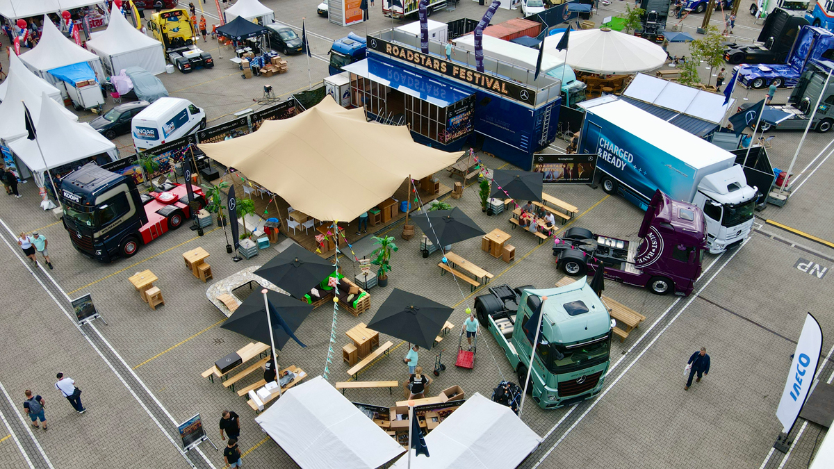 Promotietrailer bij Truckstar in Assen